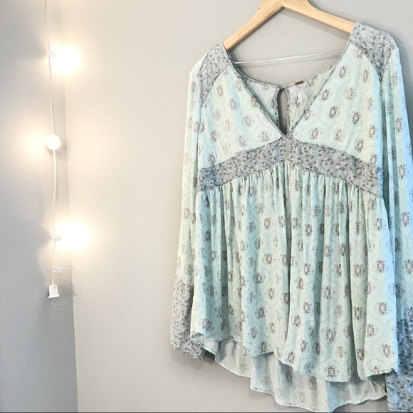 Free People Tops - Free People Boho Peasant Top